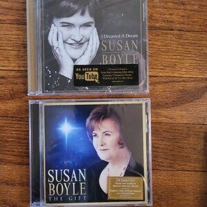 SUSAN BOYLE LOT I Dreamed A Dream & The Gift CD Pop Columbia BRAND NEW Sony R2